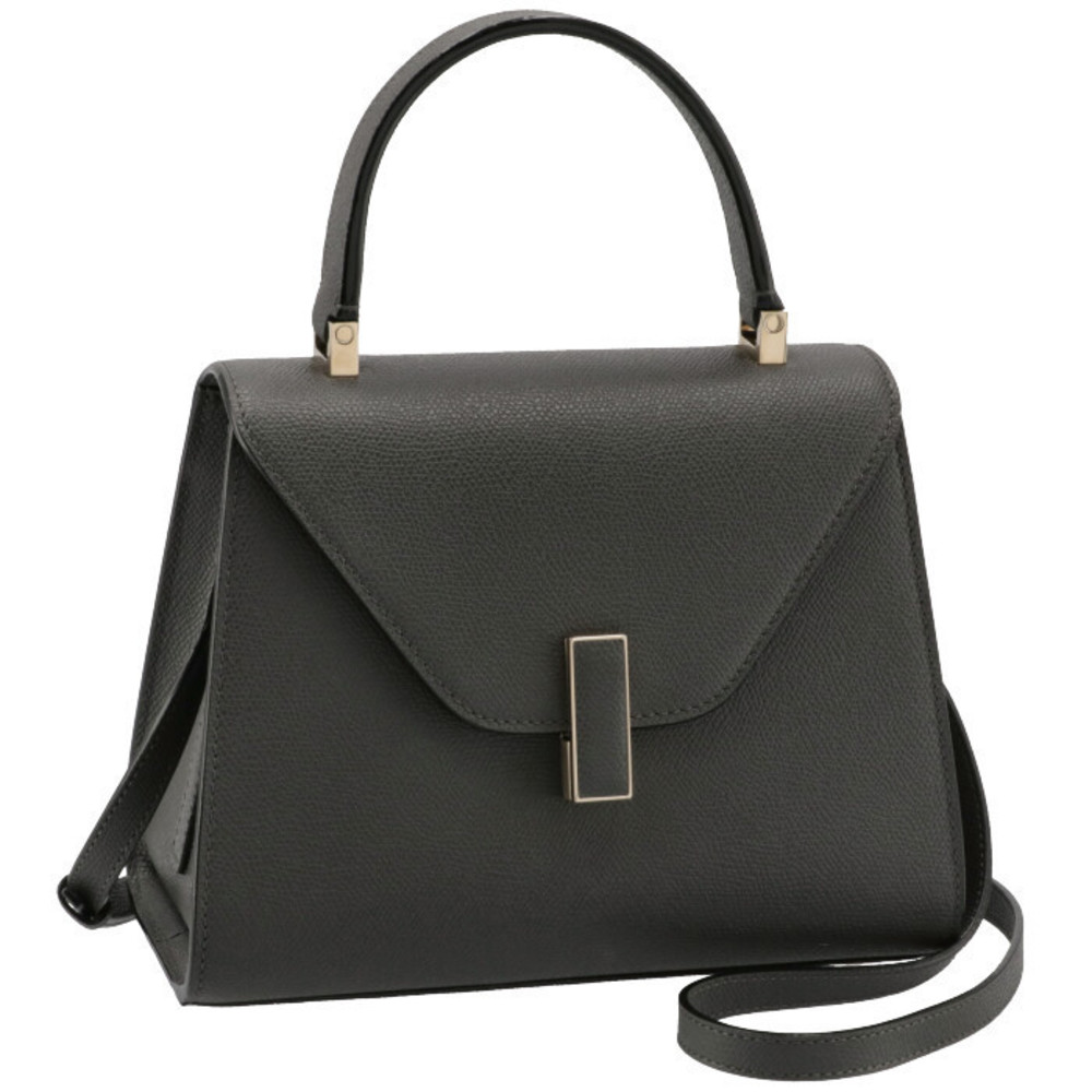 Valextra Iside Mini Dark Gray